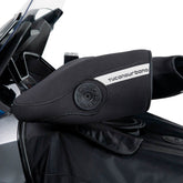Coprimanopole SX in neoprene nero, un accessorio per moto. Protezione contro freddo e intemperie. Di TUCANO URBANO.
